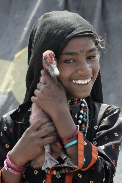 Kalbelijská dívka z Indie